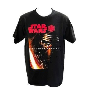 Star Wars The Force Awaken Black T-Shirt Men’s Size Medium